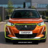 Pare-chocs avant complet pour Peugeot 2008 (depuis 2019) - A peindre - Neuf adaptable